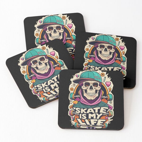 Item preview, Skate Is My Life Skeleton Style  designed and sold by limos.
