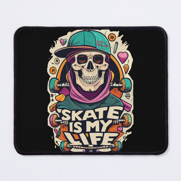 Item preview, Skate Is My Life Skeleton Style  designed and sold by limos.