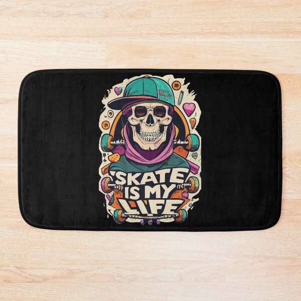 Item preview, Skate Is My Life Skeleton Style  designed and sold by limos.