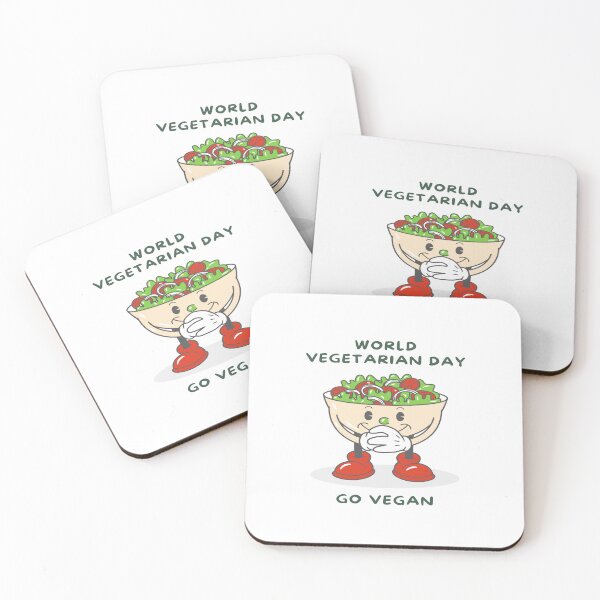 Item preview, Harmony in Green: Celebrate World Vegetarian Day with a Bold 'Go Vegan' designed and sold by ONEPIECE090.