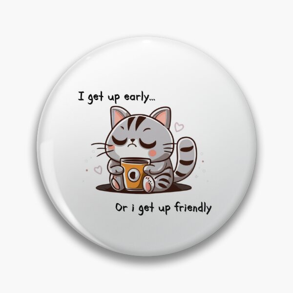 Item preview, Wake Up Kindly: Adorable Kawaii Kitten designed and sold by Mantasrl.