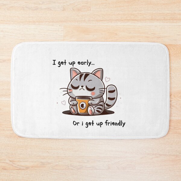 Item preview, Wake Up Kindly: Adorable Kawaii Kitten designed and sold by Mantasrl.