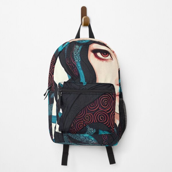 Item preview, Copy of Dark portrait of a woman with tentacles for hair, Dark Medusa designed and sold by depthsofthemind.