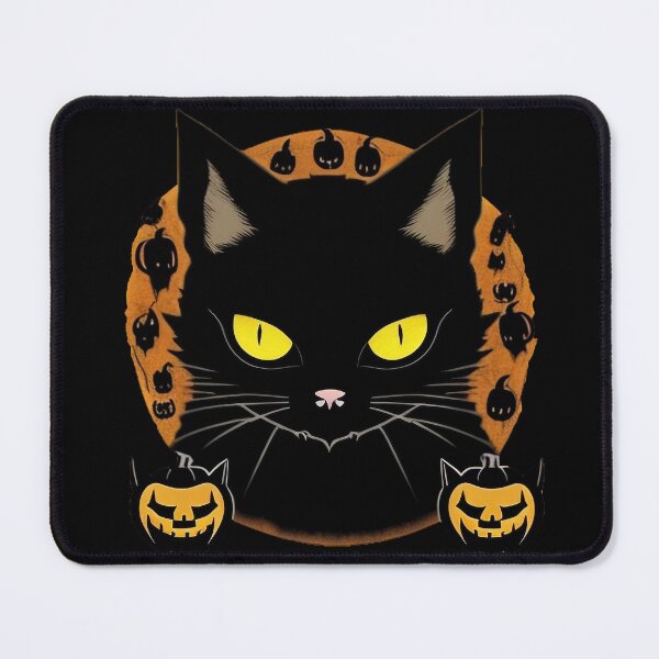 Artikelvorschau, Passen Sie auf, diese Halloween-Katze ist bereit, Ihre Albträume zu verfolgen. entworfen und verkauft von DESIGNSPACK ® ✅.