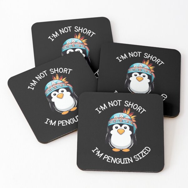 Item preview, I'm Not Short, I'm Penguin Sized designed and sold by Ridaelb.