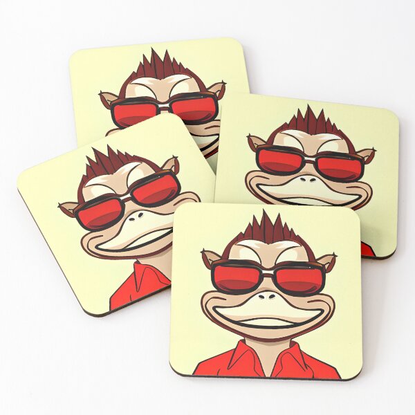 Item preview, Red Monkey designed and sold by ShilpyDesign.