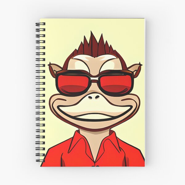 Item preview, Red Monkey designed and sold by ShilpyDesign.
