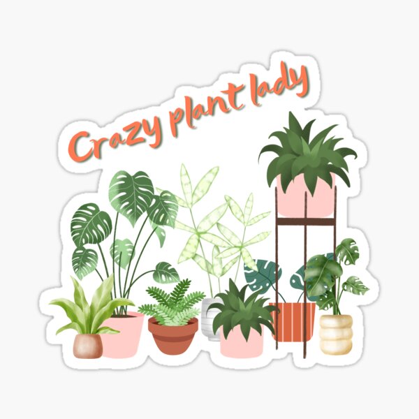 Item preview, Crazy Plant Lady designed and sold by TempoTees.