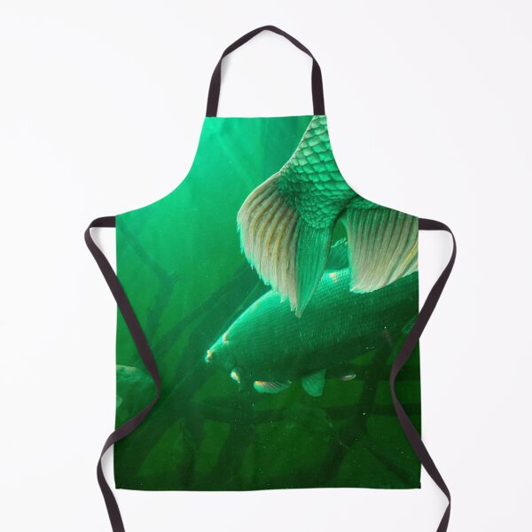 Item preview, Green fish in the water  designed and sold by taya-stdnk.