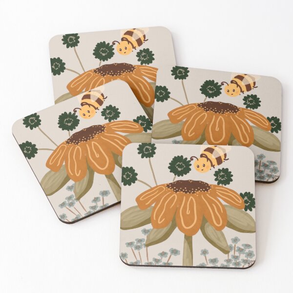 Item preview, Autumn Bee Florals designed and sold by ShanCreated.