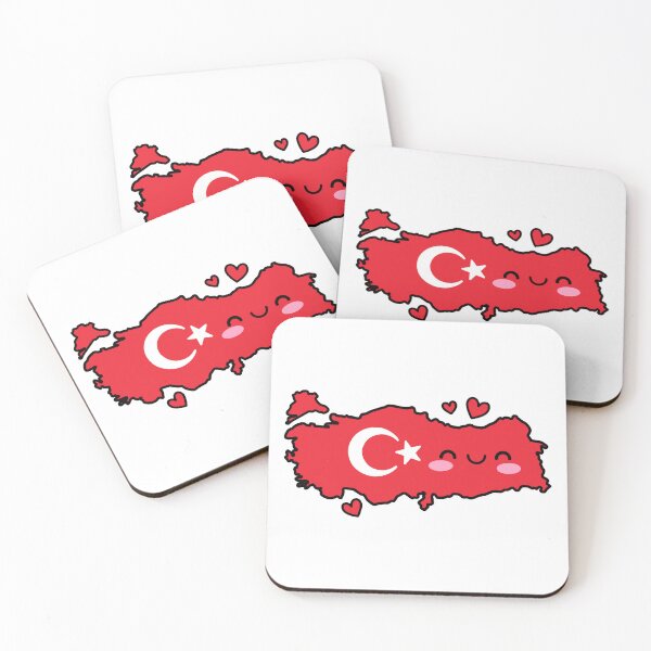 Item preview, Turkey Flag Map Smile with Love designed and sold by pixelsparkzone.
