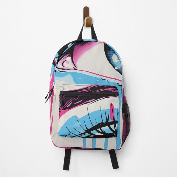 Item preview, pop art women blue and pink crying designed and sold by AceILA.