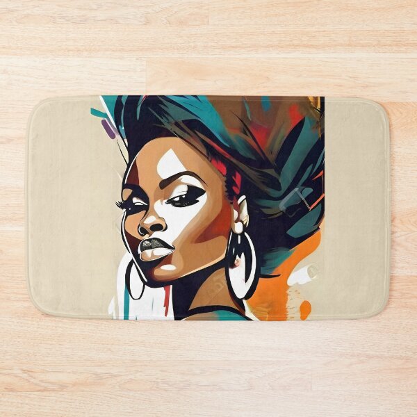 Item preview, Melanin Magic: Abstract Afro Beauty designed and sold by AiPixals.