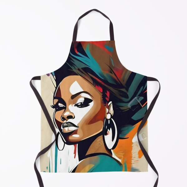 Item preview, Melanin Magic: Abstract Afro Beauty designed and sold by AiPixals.