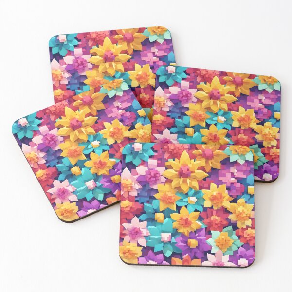Item preview, textile and wallpaper patterns. a printable digital illustration work. floral print designs. designed and sold by APHIDAT-TA.