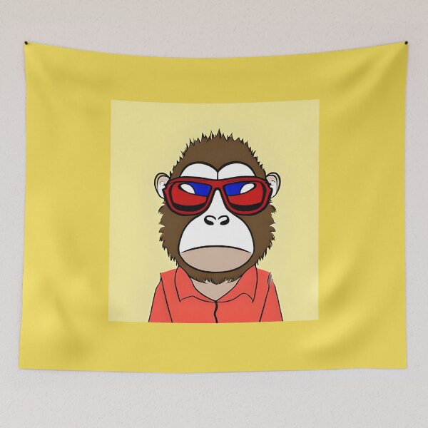 Item preview, Red Monkey designed and sold by ShilpyDesign.