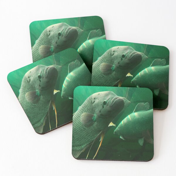 Item preview, Green fish in the water  designed and sold by taya-stdnk.