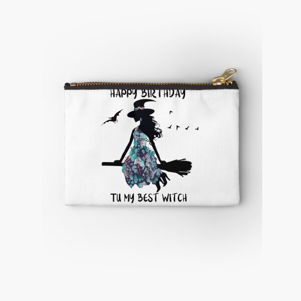 Item preview, Cute witch on a broom. Witches birthday. designed and sold by Anastasiia Yurevych.