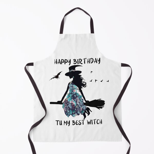 Item preview, Cute witch on a broom. Witches birthday. designed and sold by Anastasiia Yurevych.
