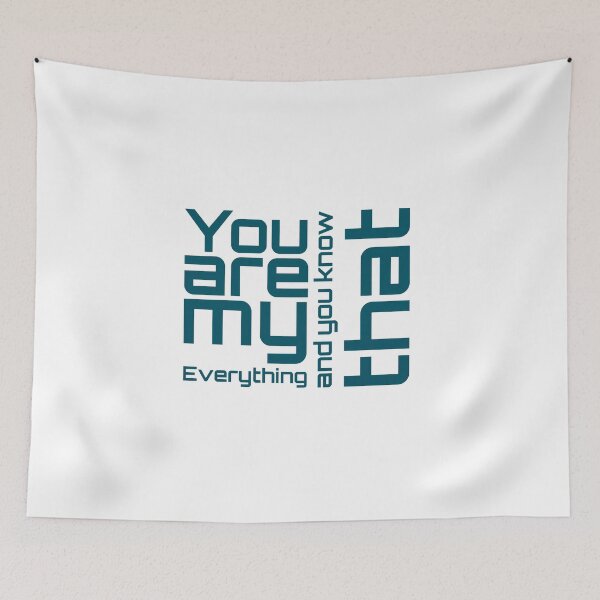 Item preview, Quote you are my everything and you know that designed and sold by Md Rashid  Hasan.