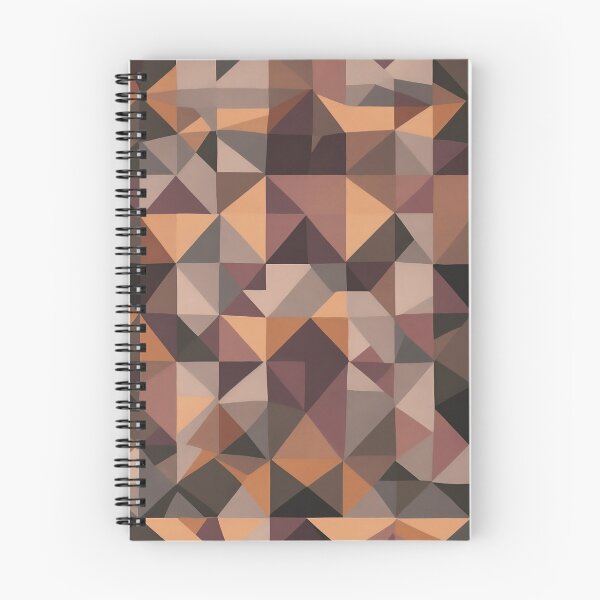 Aperçu de l'œuvre Un motif géométrique sans couture sur le thème marron créée et vendue par MadiCraft.