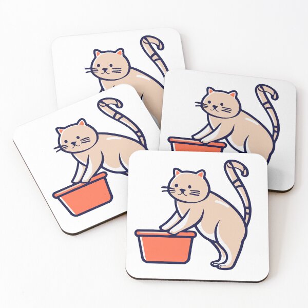 Item preview, cat litter box designed and sold by The  Knick Knack Nook.