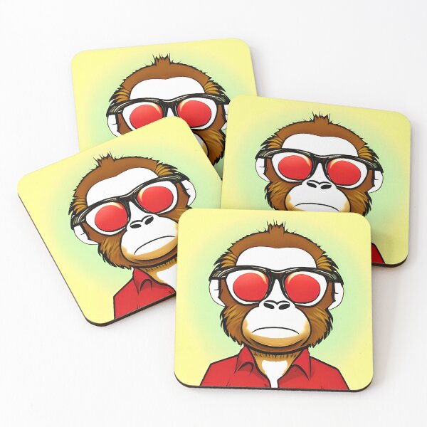 Item preview, Red Monkey designed and sold by ShilpyDesign.