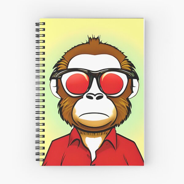 Item preview, Red Monkey designed and sold by ShilpyDesign.