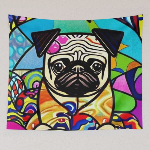 Item preview, The Pug  designed and sold by cfbennettmedia.