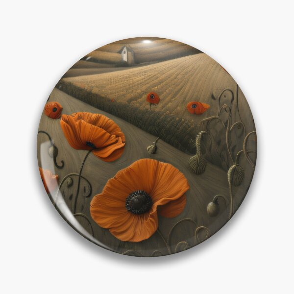 Item preview, Americana - Red Poppies 2 designed and sold by sage-and-se7en.