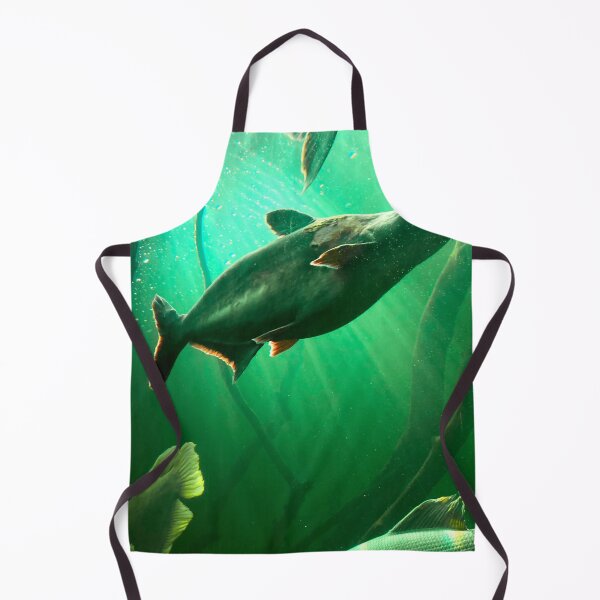 Item preview, Green fish in the water  designed and sold by taya-stdnk.