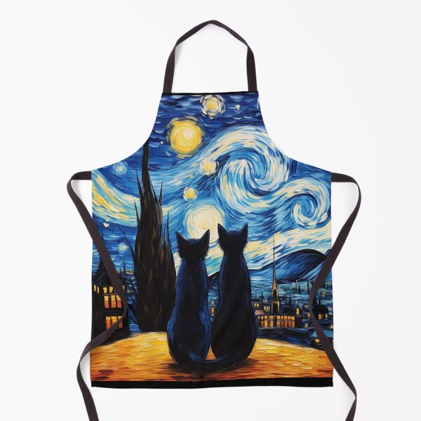 Item preview, Copy of Copy of Copy of Copy of Copy of Copy of Copy of Copy of Copy of Copy of Copy of Copy of Copy of Copy of Copy of Van Gogh Cat Pintura nocturna estrellada para Van Gogh Lover designed and sold by Vangoholic.