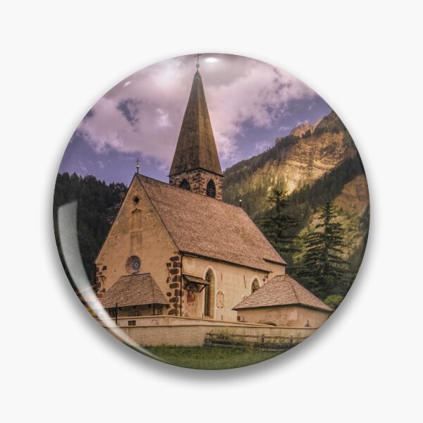 Item preview, Dolomite Maddalena Church Val di Funes designed and sold by nbrandsberg.