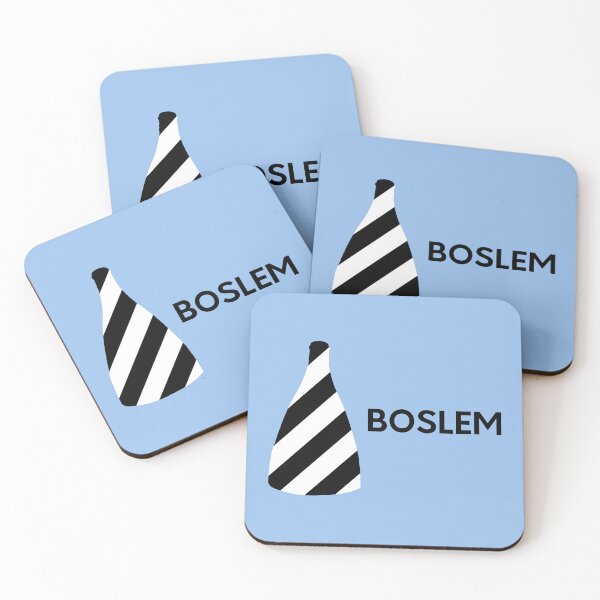 Item preview, "Boslem" Black and White Bottle Kiln original gift design designed and sold by StokeTees.