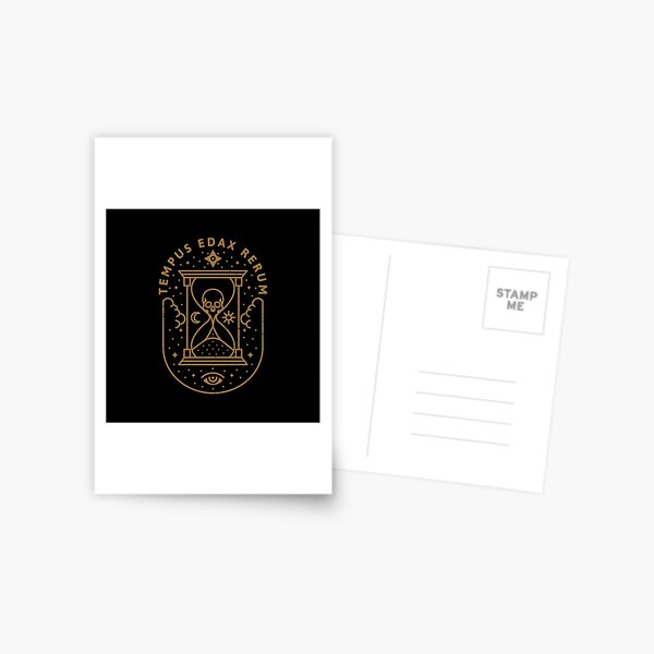 Tempus Edax Rerum Postcard
