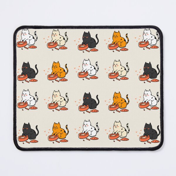 Item preview, cute and smiley black cat sitting in its cat litter box pack designed and sold by The  Knick Knack Nook.