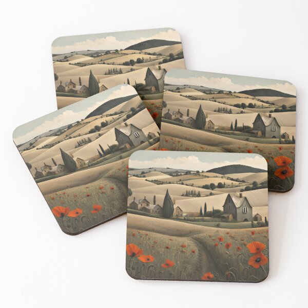 Item preview, Americana - Red Poppies 6 designed and sold by sage-and-se7en.