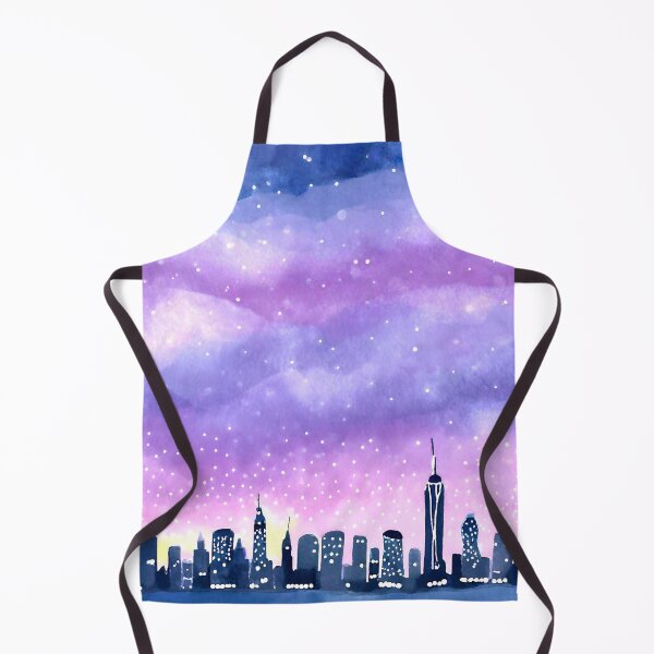 Item preview, Beautiful Night Sky City View designed and sold by by-irene.