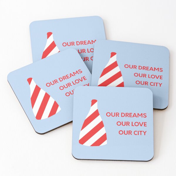 Item preview, Dreams, Love & City Red and White Bottle Kiln original gift design designed and sold by StokeTees.