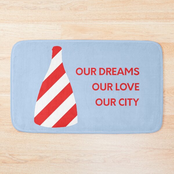 Item preview, Dreams, Love & City Red and White Bottle Kiln original gift design designed and sold by StokeTees.