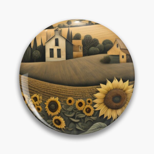 Item preview, Americana - Sunflowers 1 designed and sold by sage-and-se7en.