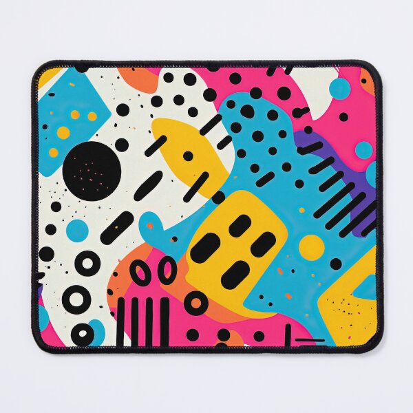 Item preview, Retro abstract colour pattern designed and sold by Blackstar Design Studio.