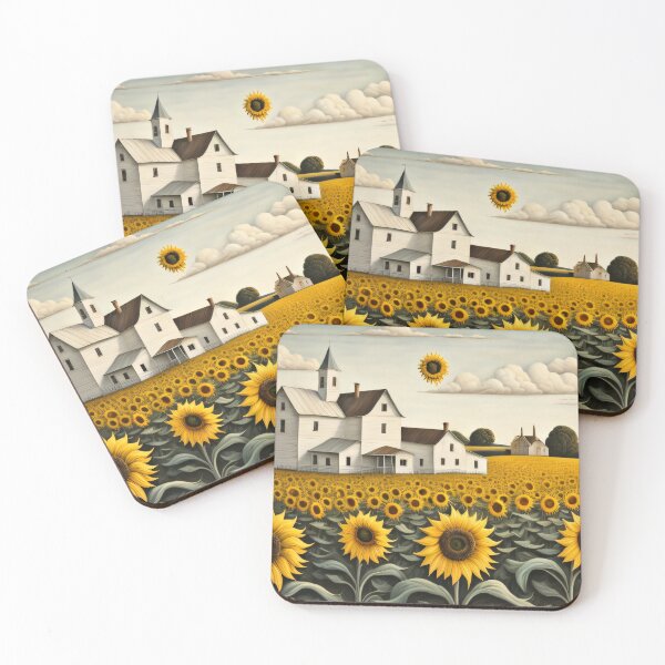 Item preview, Americana - Sunflowers 2 designed and sold by sage-and-se7en.