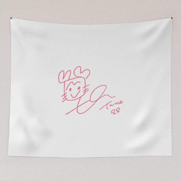 Item preview, momo signature (pink) designed and sold by bejeweledsally.