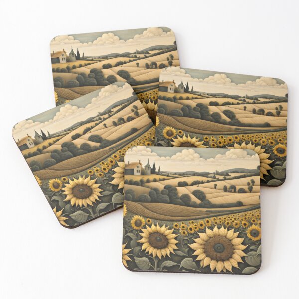 Item preview, Americana - Sunflowers 3 designed and sold by sage-and-se7en.