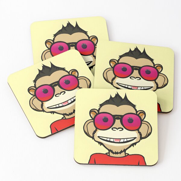 Item preview, Red Monkey designed and sold by ShilpyDesign.