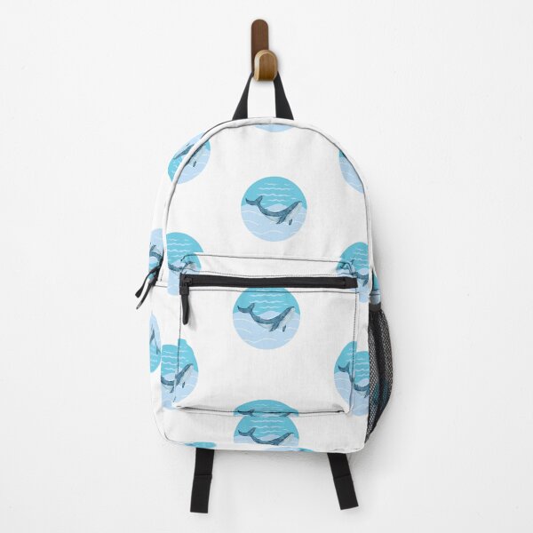 Item preview, Happy blue whale . designed and sold by onesabydee.