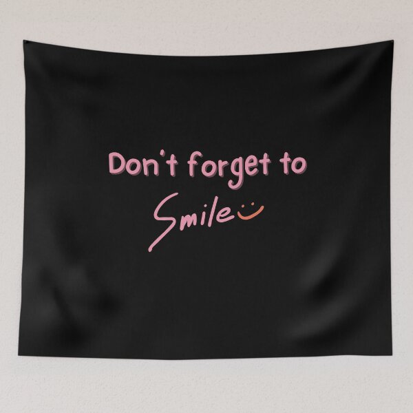 Item preview, Don't Forget To Smile Print designed and sold by kirkytracy.