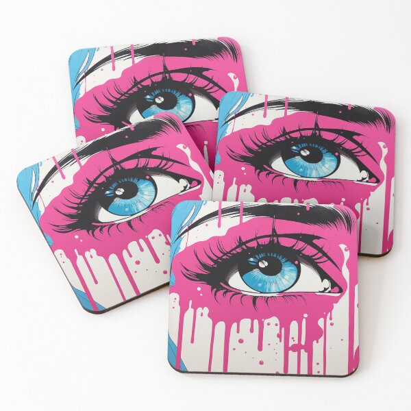 Item preview, pop art women crying  designed and sold by AceILA.