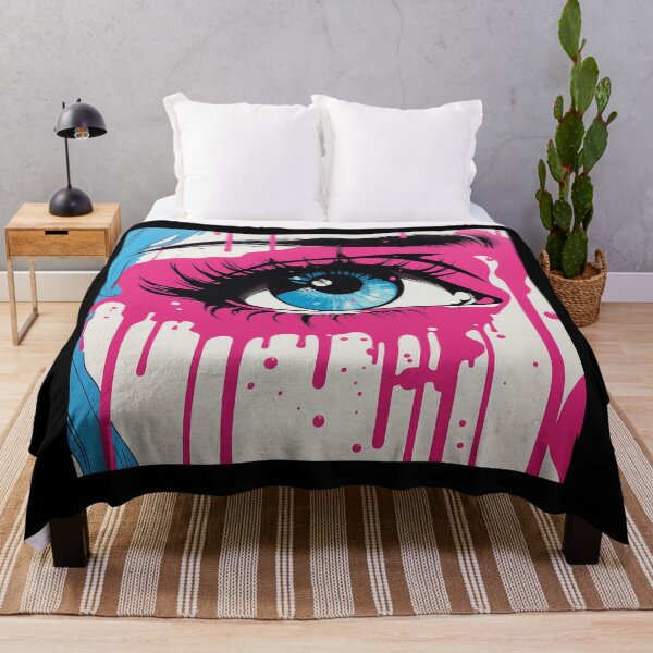Item preview, pop art women crying designed and sold by AceILA.
